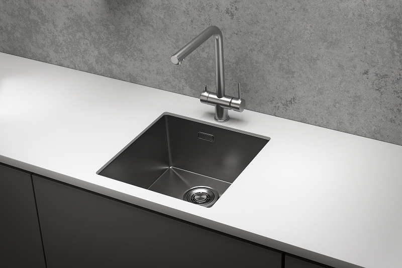 Мойка кухонная Granula 4445U, СТАЛЬ САТИН